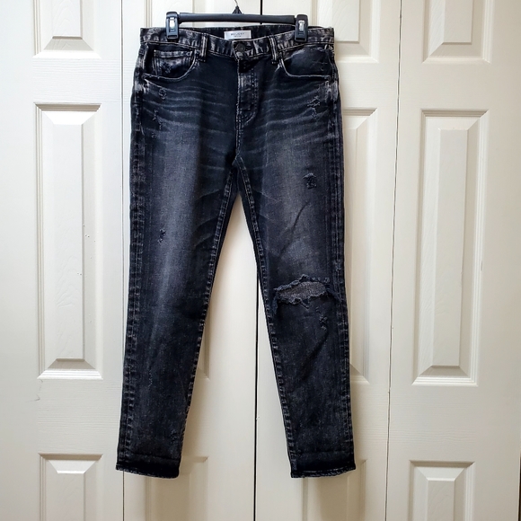 Moussy Vintage Lenwood Distressed Skinny Jeans - Picture 4 of 12